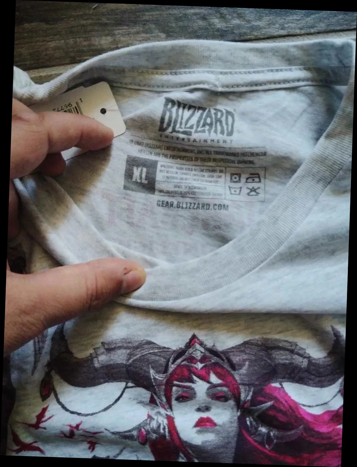 T-Shirt officiel Blizzard WoW Dragonflight XL – photo 3
